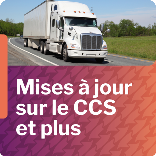 Le point sur le camionnage interprovincial